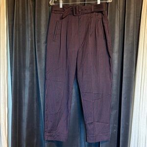 Precious Anthropologie High waisted wide leg pant - vintage French style !